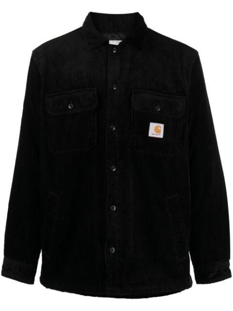 logo-patch cotton shirt jacket by CARHARTT WIP