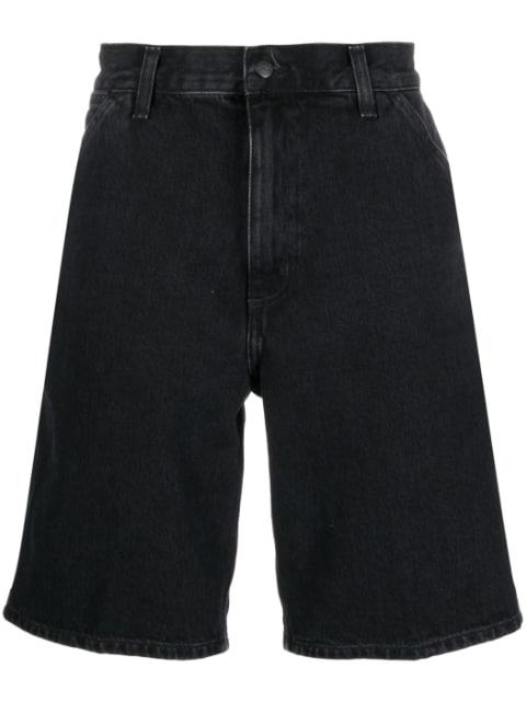 logo-patch denim cargo shorts by CARHARTT WIP