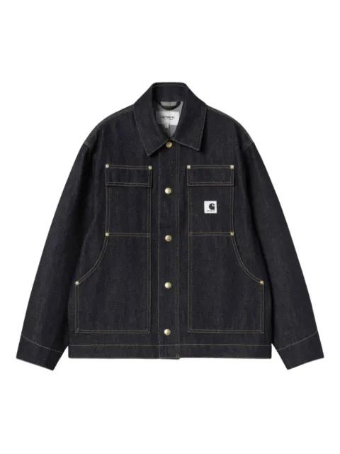 logo-patch denim jacket by CARHARTT WIP