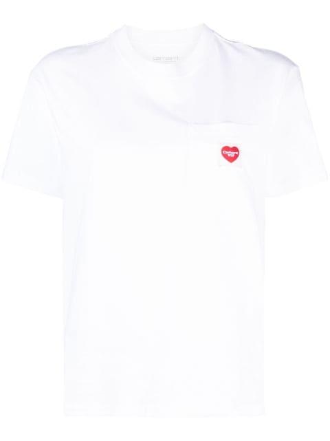 logo-patch organic cotton T-shirt by CARHARTT WIP