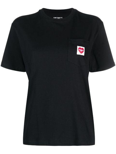logo-patch organic cotton T-shirt by CARHARTT WIP