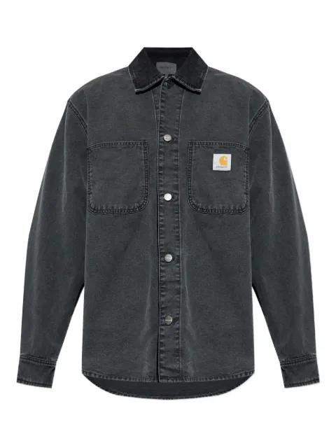 logo-patch pocket shirt by CARHARTT WIP