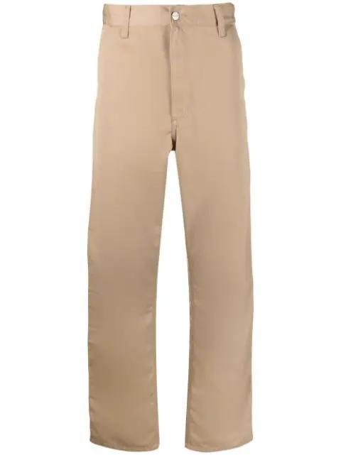 logo-patch straight trousers by CARHARTT WIP