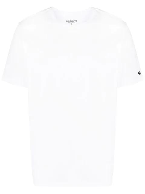 logo-print cotton T-shirt by CARHARTT WIP