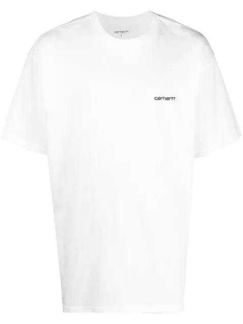 logo-print cotton T-shirt by CARHARTT WIP