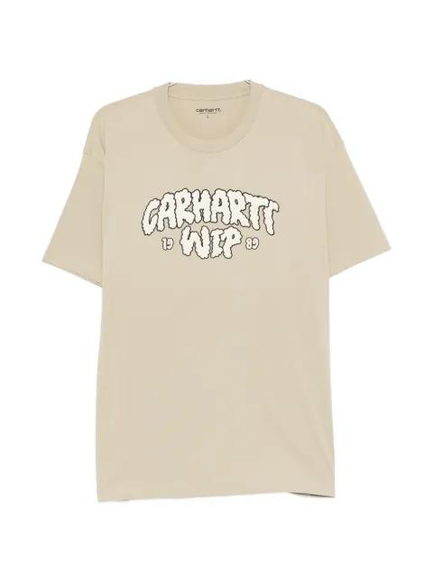 logo-print crew-neck T-shirt by CARHARTT WIP