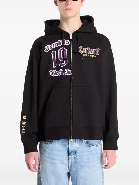 logo-print hoodie by CARHARTT WIP