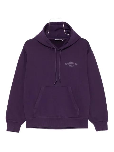 logo-print hoodie by CARHARTT WIP