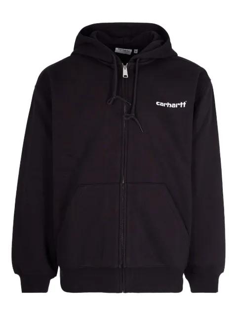 logo zip hoodie by CARHARTT WIP