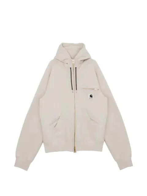 logo zip hoodie by CARHARTT WIP