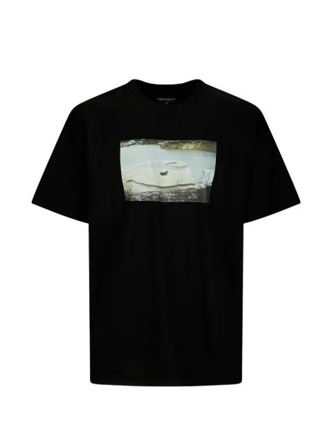 muddy water graphic T-shirt by CARHARTT WIP