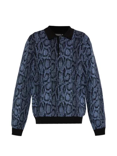 patterned polo shirt by CARHARTT WIP