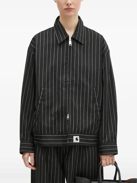 pinstripe zip-up jacket by CARHARTT WIP
