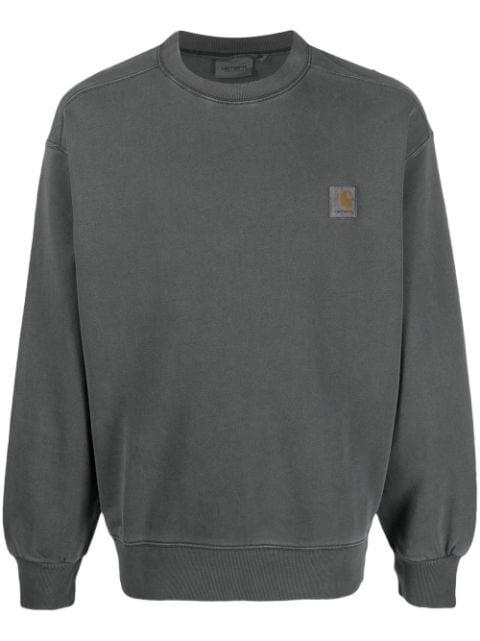 plain logo-patch cotton sweatshirt by CARHARTT WIP
