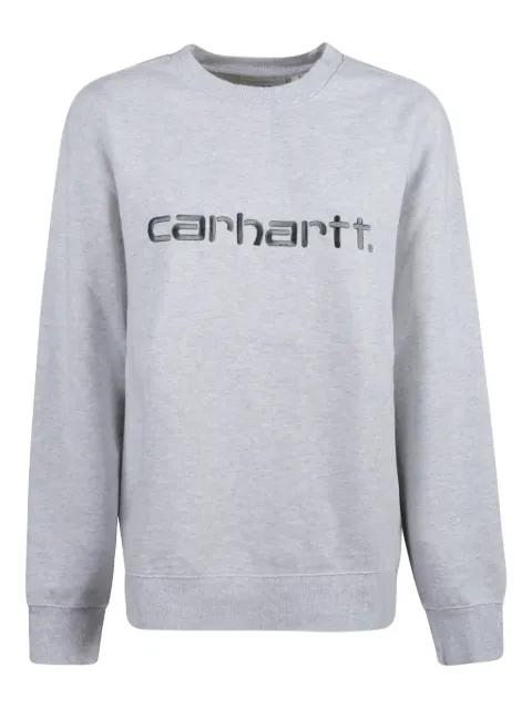 printed-logo crewneck sweater by CARHARTT WIP