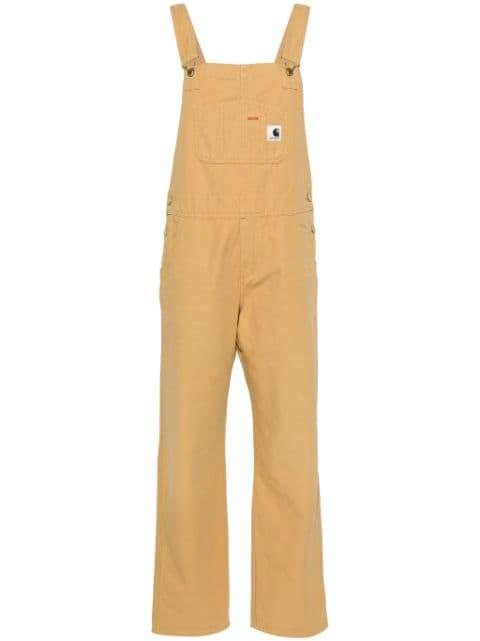 straight-leg canvas dungarees by CARHARTT WIP