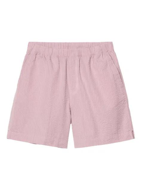 textured elastic-waist shorts by CARHARTT WIP