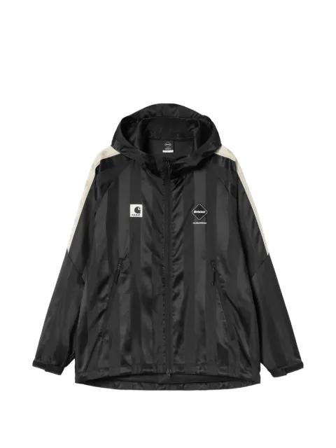 x F.C.Real Bristol Warm Up hoodied jacket by CARHARTT WIP