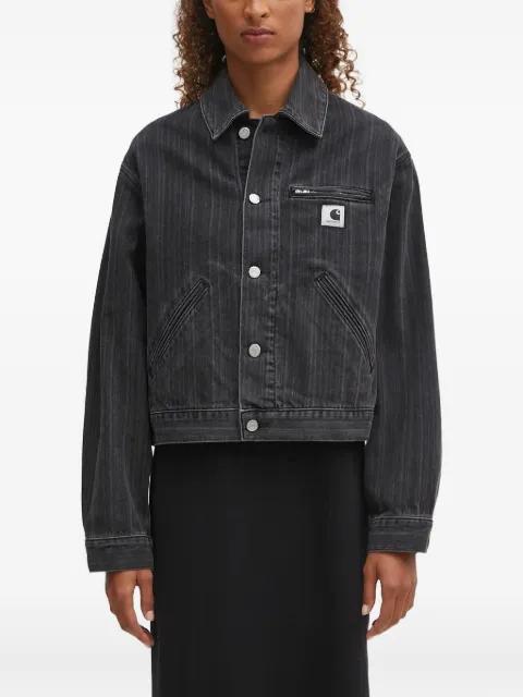 zip-pocket denim jacket by CARHARTT WIP