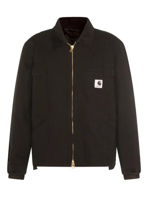 zip-up logo-patch jacket by CARHARTT WIP