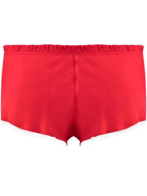 floral-detail shorts by CARINE GILSON