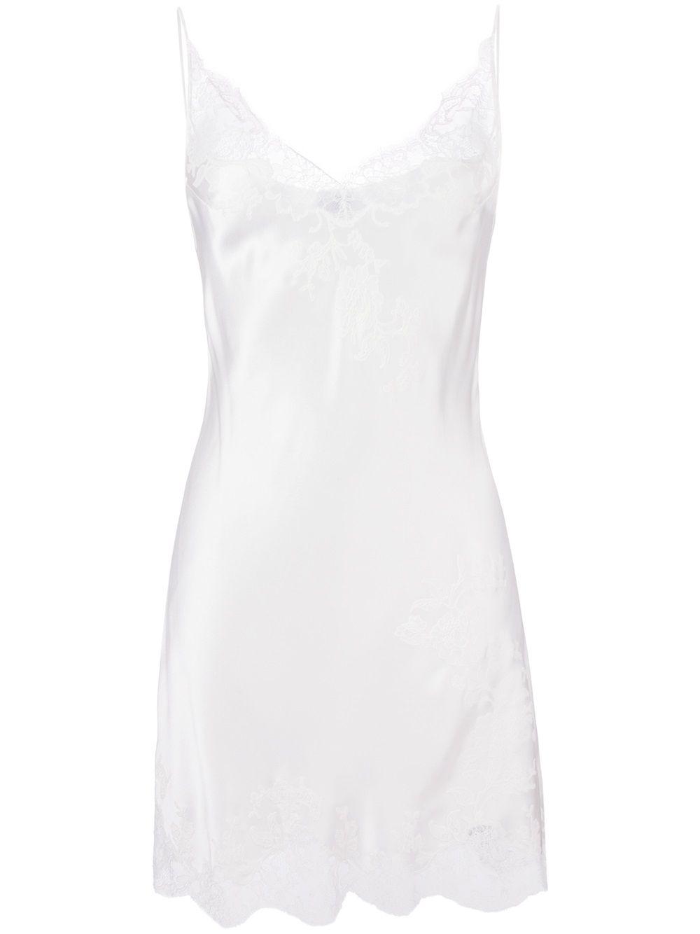 lace V-neck slip by CARINE GILSON