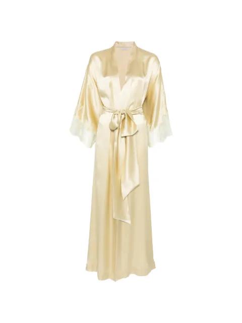 lace-detail robe by CARINE GILSON