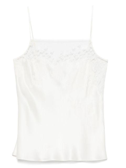 lace-detailed pyjama top by CARINE GILSON