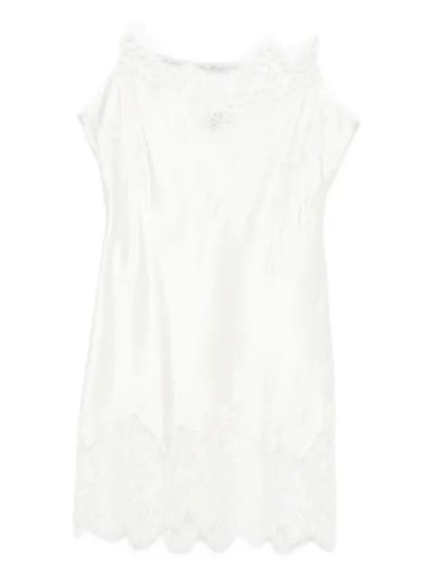 lace straight-neckline slip by CARINE GILSON