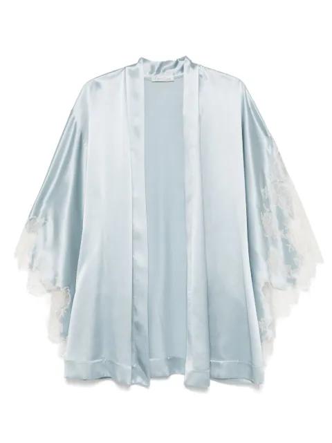 satin silk robe by CARINE GILSON