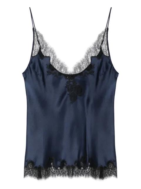 silk satin top by CARINE GILSON