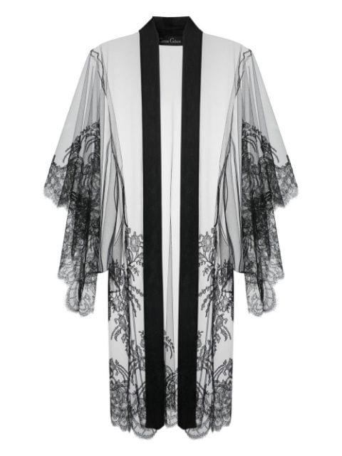 tulle illusion robe by CARINE GILSON