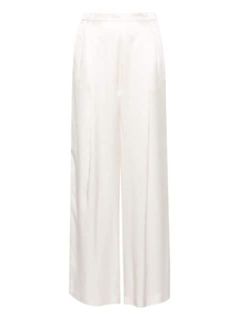 wide-leg silk pyjama trousers by CARINE GILSON