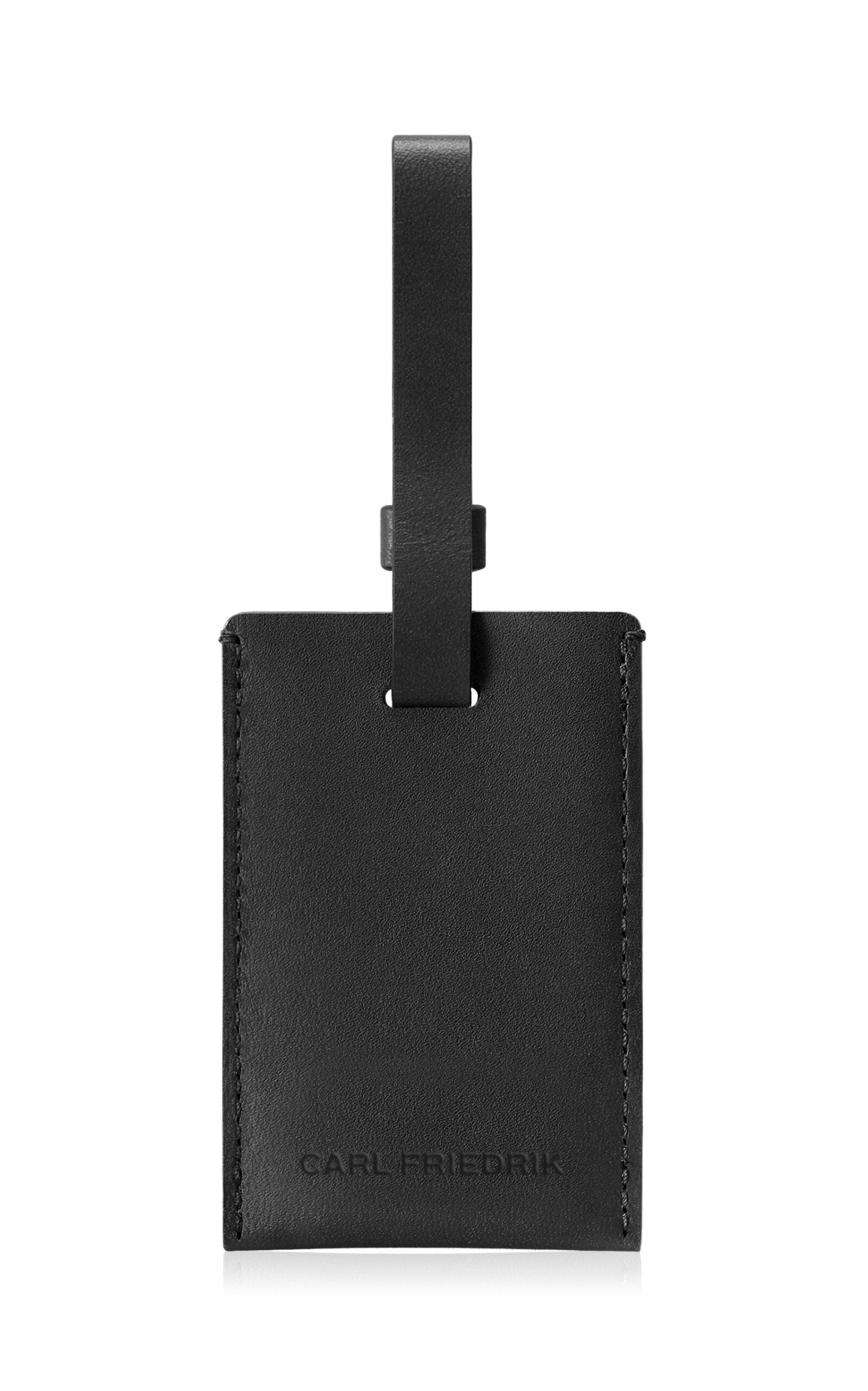 Carl Friedrik - The Luggage Tag - Black - Moda Operandi by CARL FRIEDRIK