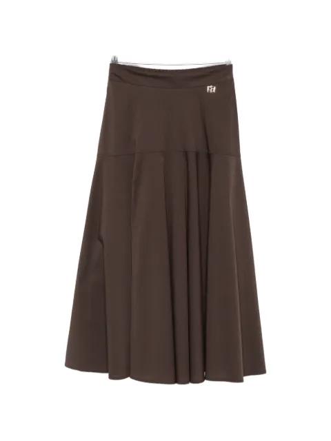 flared midi skirt by CARLA G.