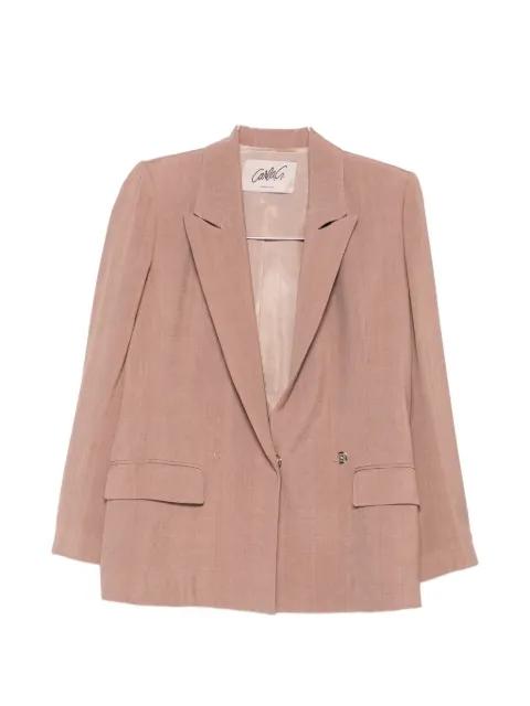 peak-lapel blazer by CARLA G.