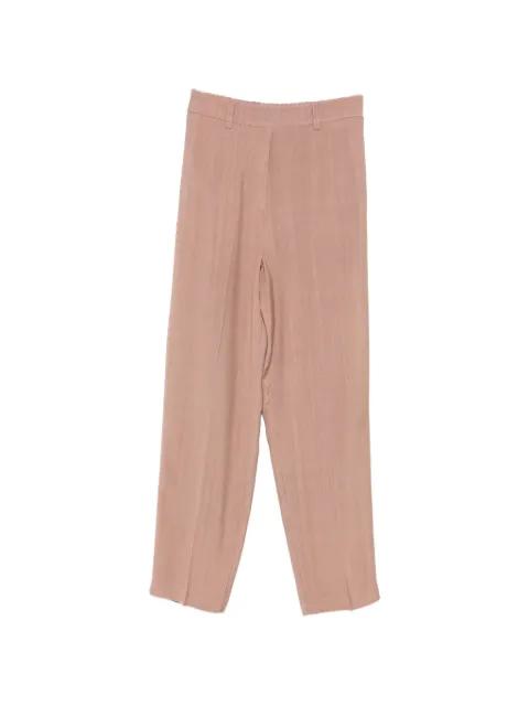 pressed-crease straight-leg trousers by CARLA G.