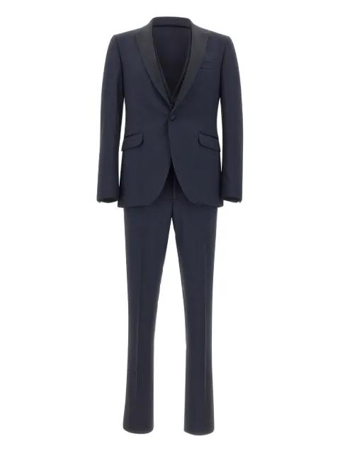 button three-piece suit by CARLO PIGNATELLI