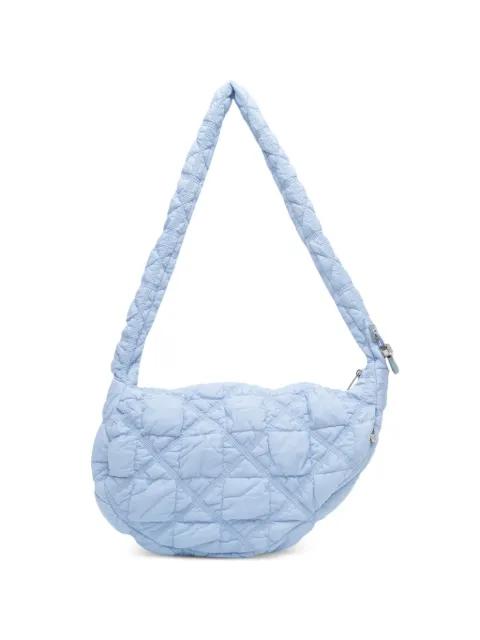 Cozy quilted shoulder tote bag by CARLYN