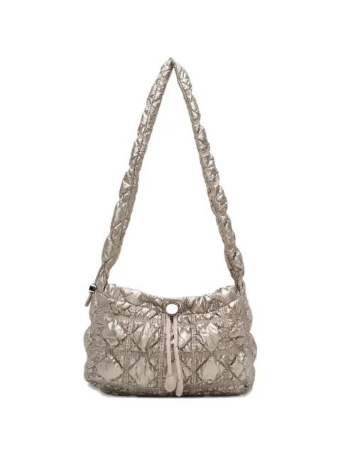 Joy quilted drawstring cross body bag by CARLYN