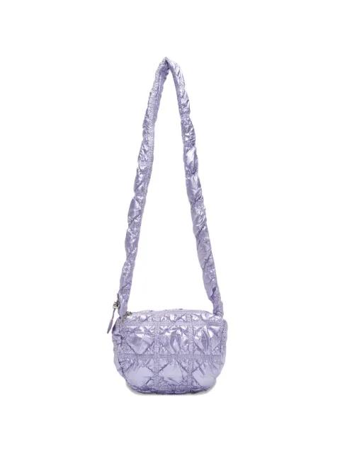 Poing quilted cross body bag by CARLYN