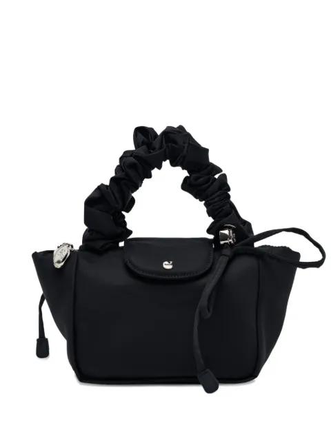 mini Buddy ruched tote bag by CARLYN