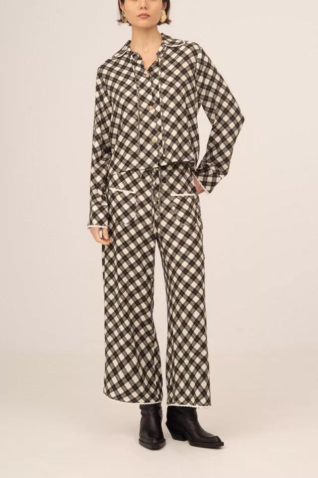 Carmen Says Classic Betty  Geometric Print Pants by CARMEN SAYS