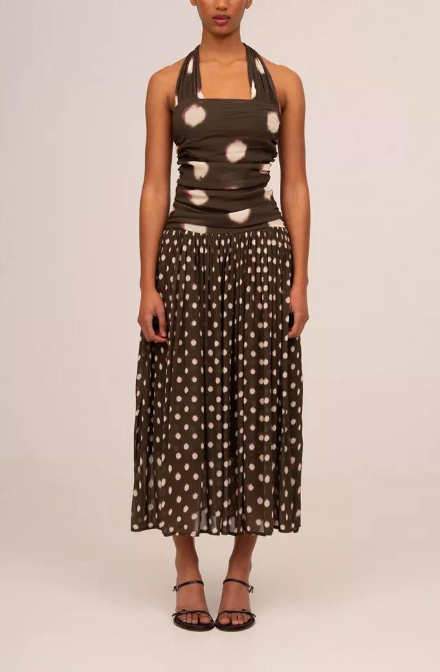 Carmen Says Firstdance Polka Dot Midi Dress by CARMEN SAYS