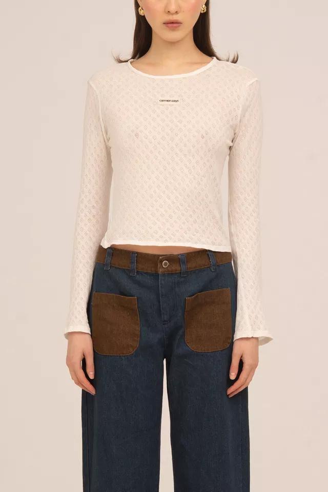 Carmen Says Frame Jersey Top by CARMEN SAYS