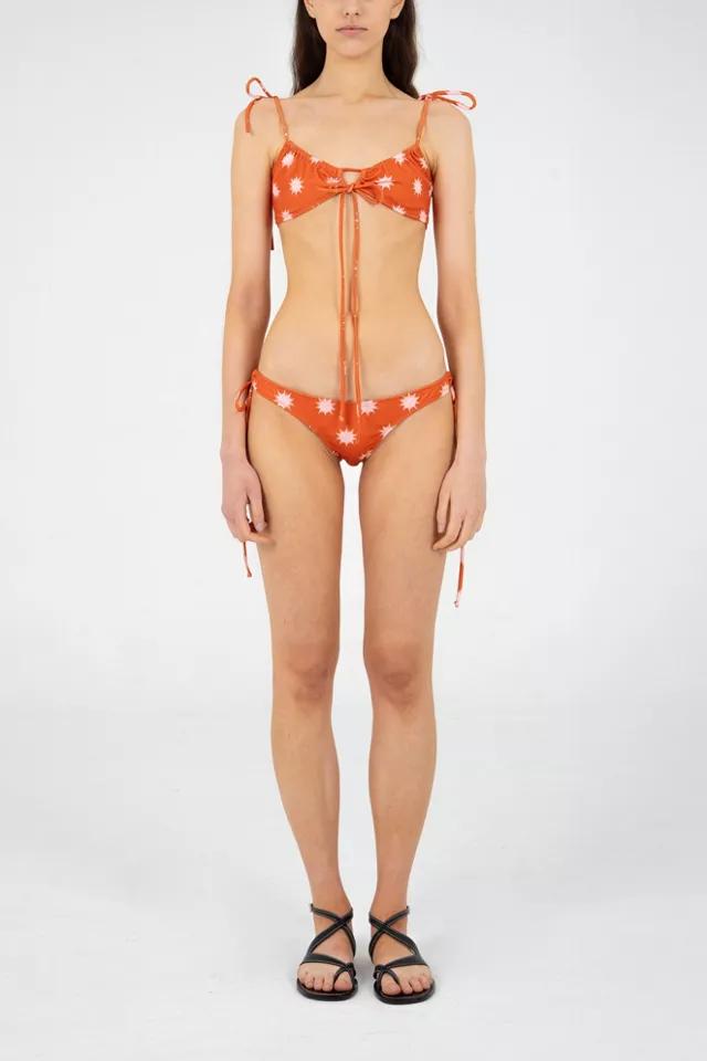 Carmen Says Illusion Sun-Printed Bikini Top by CARMEN SAYS
