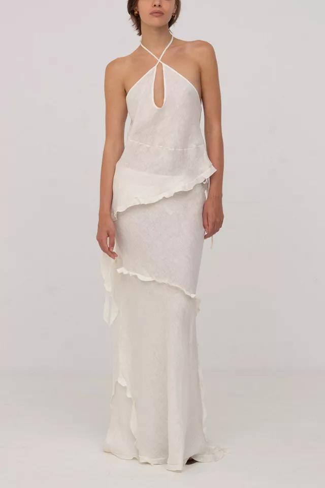 Carmen Says Linen Ecstasy Skirt by CARMEN SAYS
