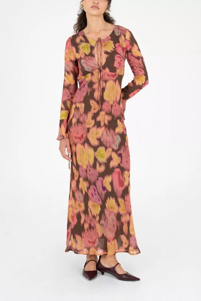 Carmen Says Petal Volcanic Floral Print Dress by CARMEN SAYS