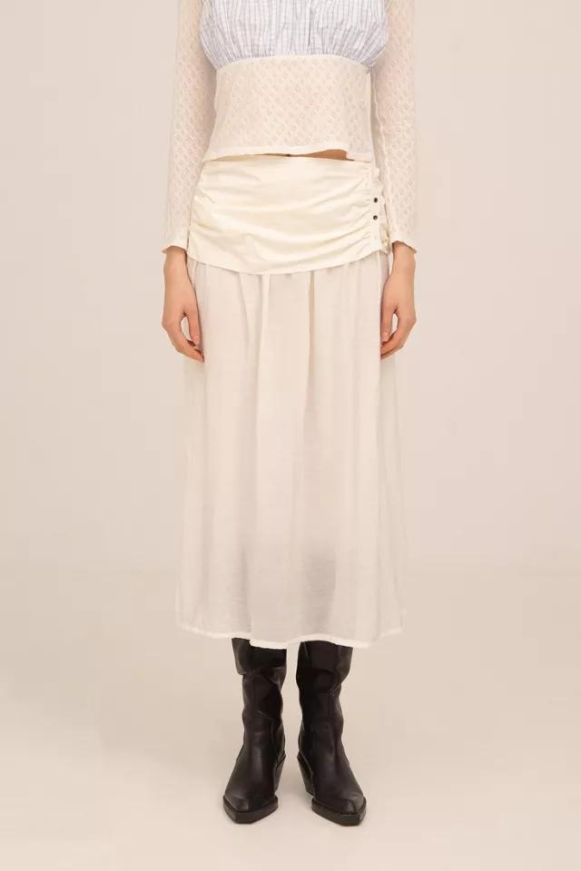 Carmen Says Sidewalk Midi Skirt by CARMEN SAYS