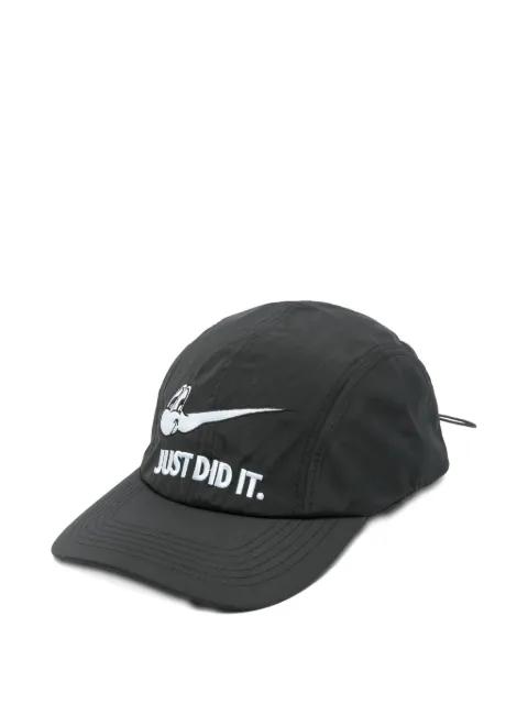 And I`ll Do It Again embroidered curved-peak cap by CARNE BOLLENTE